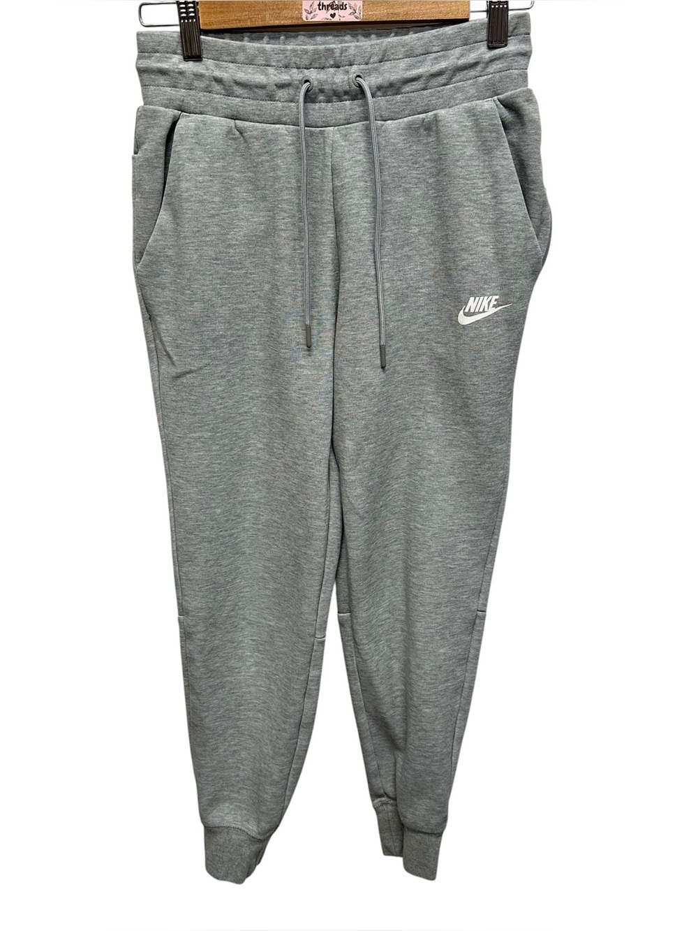 Nike Womens Sportswear Tech Fleece Pants Dark heather gray XS